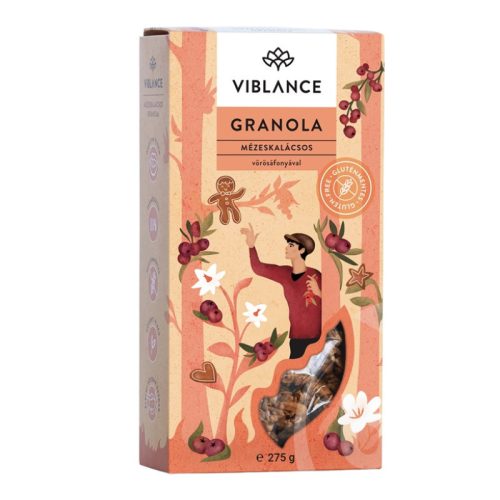 Viblance granola mézeskalácsos 275 g