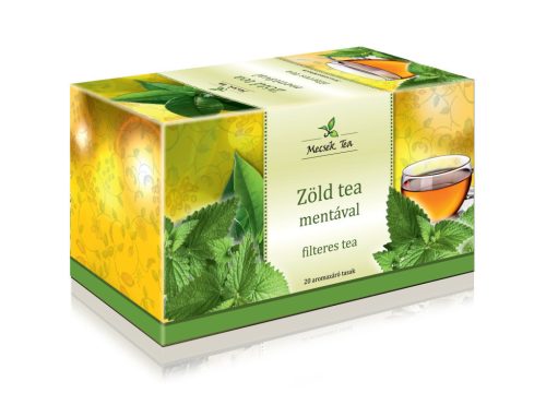 Mecsek zöld tea mentával 20x2g 40 g