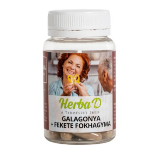 Herba-D galagonya+fekete fokhagyma kapszula 30 db