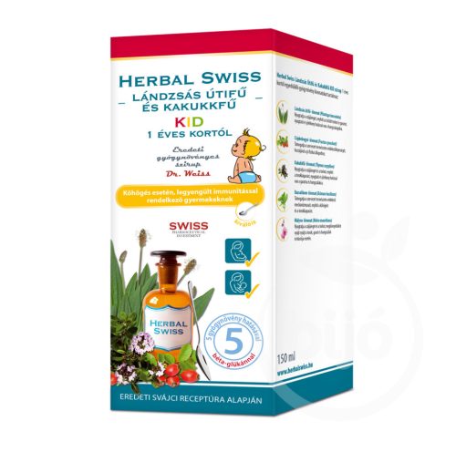 Herbal Swiss kid medical szirup 150 ml