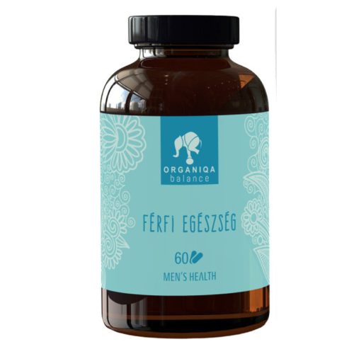 Organiqa férfi egészség kapszula 750mg 60 db