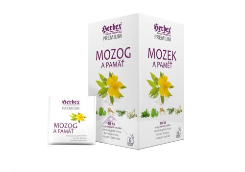 Herbex ész és emlékezet tea 20x1,5g 30 g