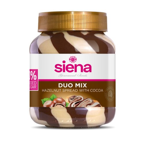 Siena duo mix kakaós mogyorós tejkrém édesítőszerrel 400 g