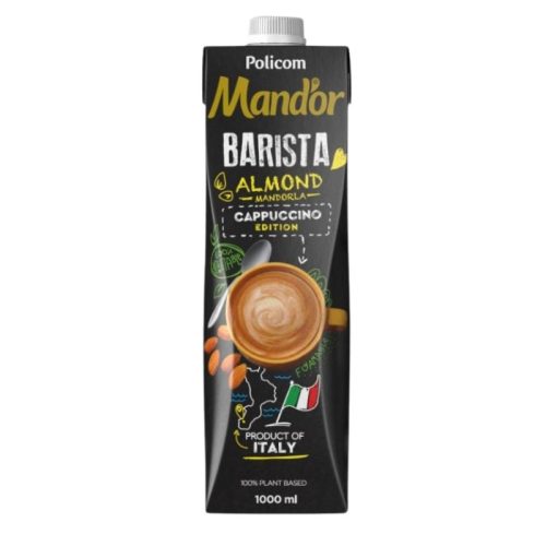 Mandor prémium barista mandulaital 1000 ml