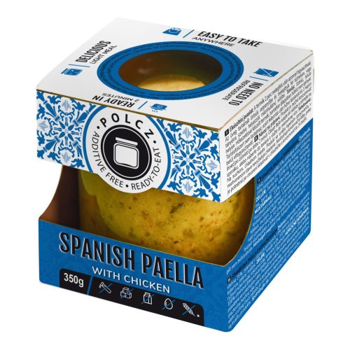 Polcz spanyol paella csirkehússal adalékmentes készétel 350 g