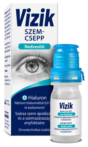 Vizik szemcsepp nedvesítő 10 ml