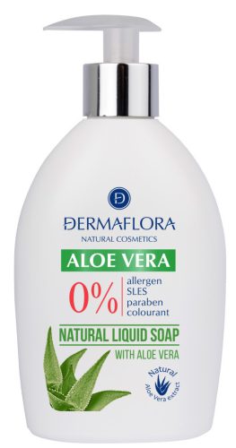 Dermaflora 0% folyékony szappan aloe vera 400 ml