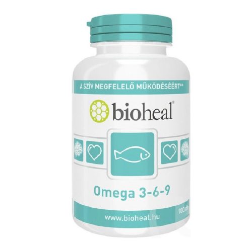 Bioheal omega 3-6-9 lágykapszula 100 db