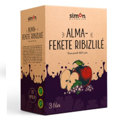 Simon gyümölcs alma-feketeribizlilé 3000 ml