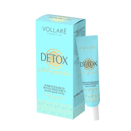 Vollaré age creator detox bőrkisimító bőrfiatalító lifting hatású szemránckrém tetrapeptiddel, aktív szénnel 15 ml