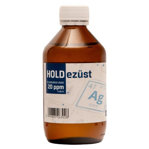 Holdezüst ezüstkolloid 20ppm 250 ml