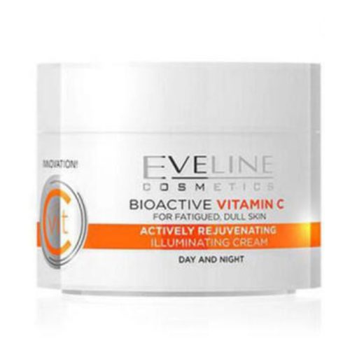 Eveline nature line bioactive c-vitamin tartalmú bőrmegújító nappali és éjszakai arckrém 50 ml