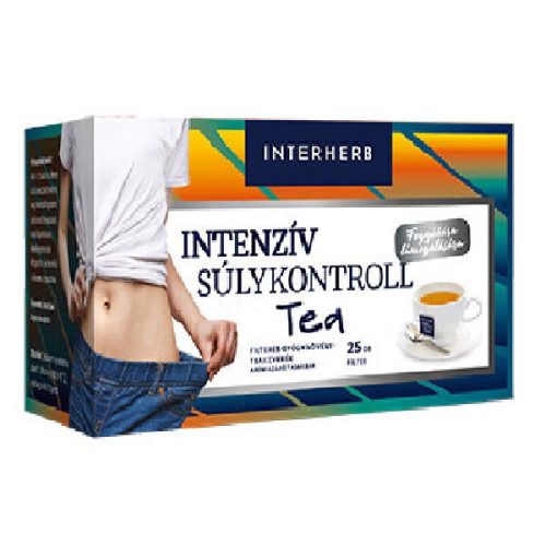 Interherb intenzív súlykontroll tea 25 filter 25 g