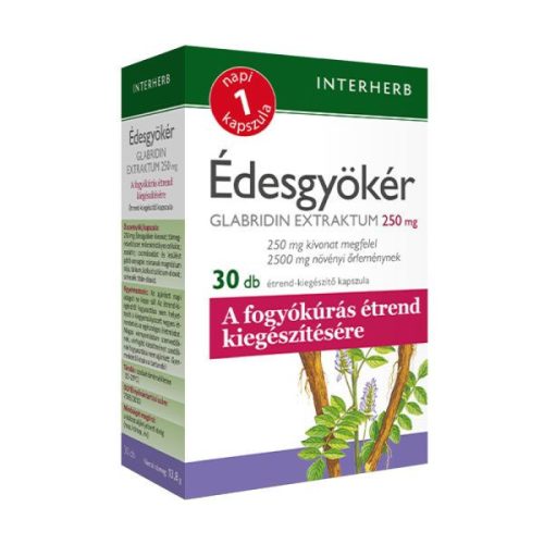 Interherb napi1 édesgyökér extraktum kapszula 30 db