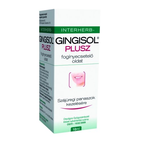 Interherb gingisol plusz fogínyecsetelő oldat 10 ml