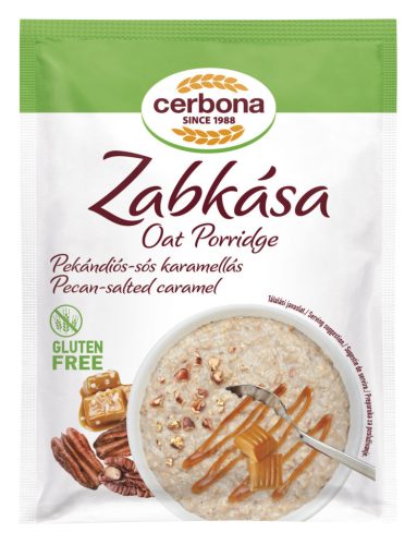 Cerbona gluténmentes zabkása pekándiós-sós karamellás 50 g