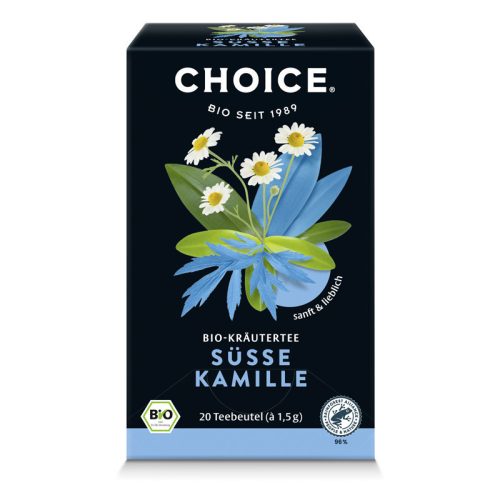 Choice bio gyógynövény tea édes kamilla 30 g