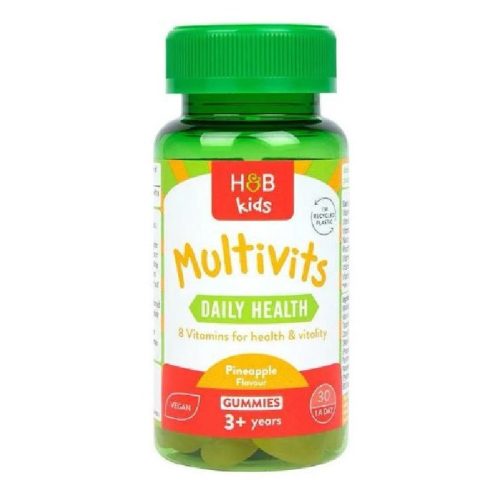 H&B gyerek 3+ multivitamin gumivitamin 30 db