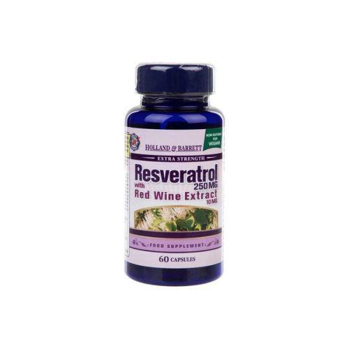 H&B resveratrol+vörösbor kivonat kapszula 60 db