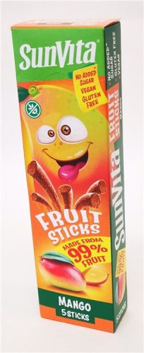 Sunvita fruit sticks mangó 5 db 100 g