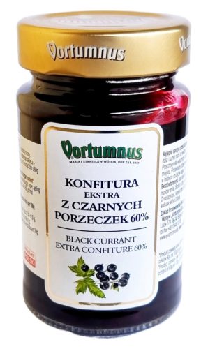 Vortumnus prémium 60% fekete ribizli lekvár 250 g