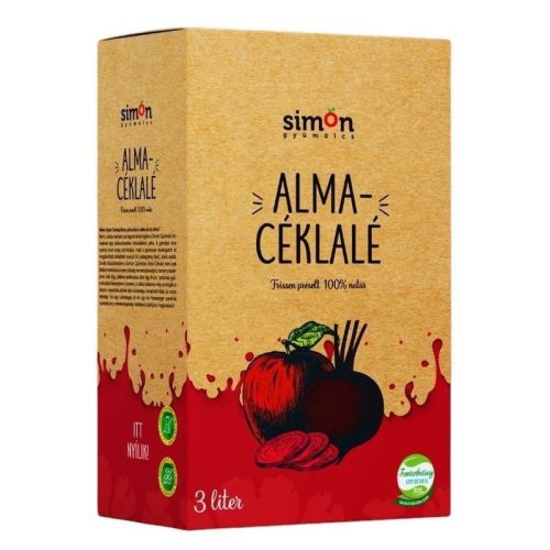 Simon gyümölcs alma-céklalé 3000 ml