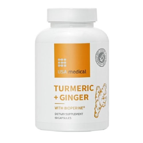 Usa Medical turmeric ginger kapszula 60 db