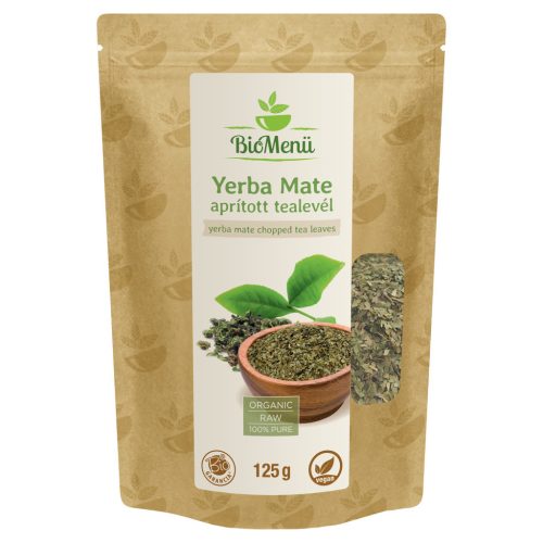 BioMenü bio yerba mate aprított tealevél 125 g