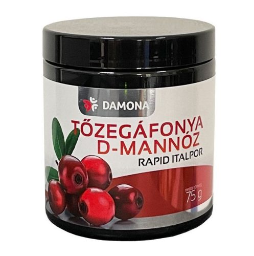 Damona tőzegáfonya d-mannóz rapid 75 g