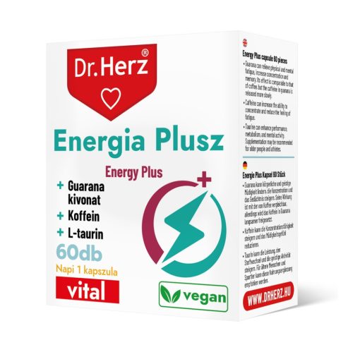 Dr.herz energia plusz kapszula 60 db