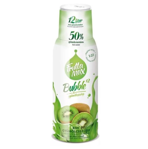 FruttaMax Bubble 12 kivi gyümölcsszörp 500 ml