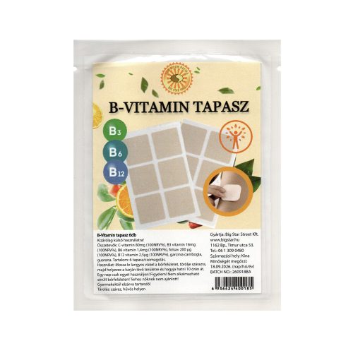 Sun Moon b-vitamin tapasz 6 db