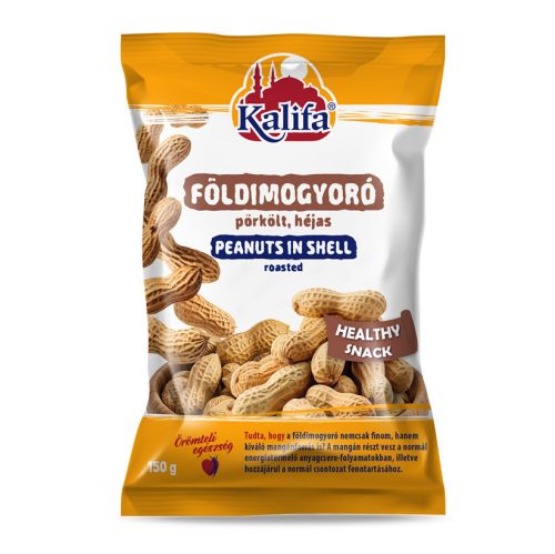 Kalifa földimogyoró héjas, pörkölt 150 g