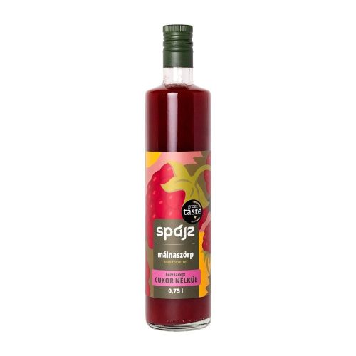 Spájz szörp málna édesítőszerrel 750 ml