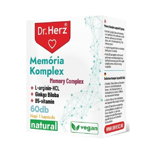 Dr.herz memória komplex kapszula 60 db