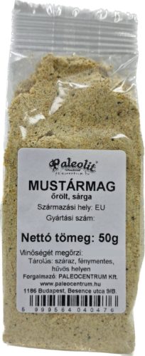 Paleolit Mustármag őrölt sárga 50g