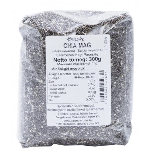 Paleolit Chia mag fekete 300g