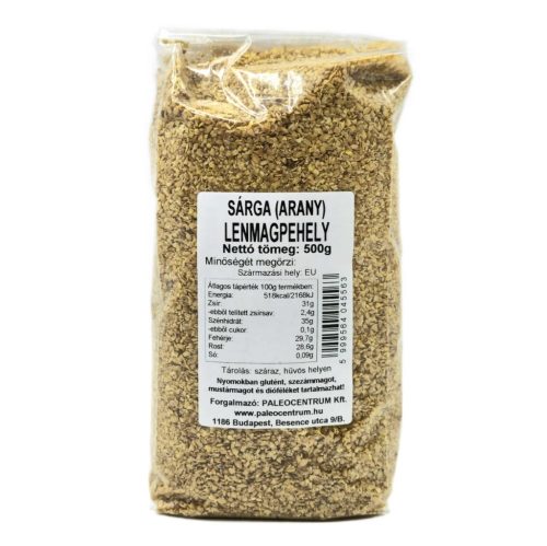 Paleolit Sárga (arany) lenmagpehely 500g