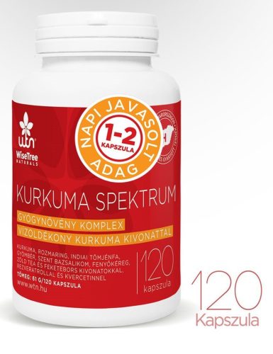 WTN Kurkuma spektrum 120mg 120 kapszula