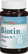 Vitaking Biotin 900mcg B-7 (100) tabletta