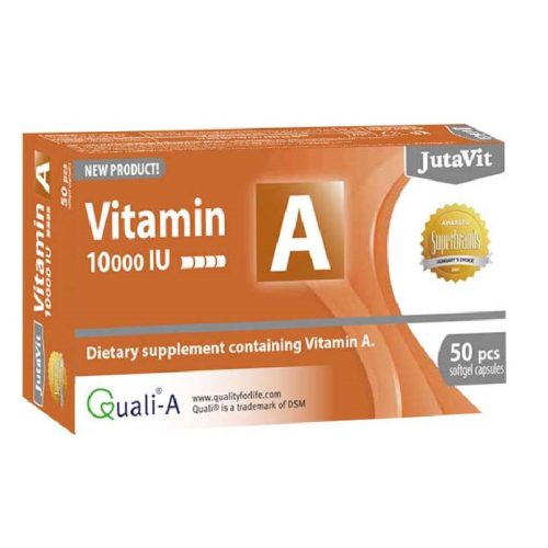 JutaVit A-Vitamin 50x10000NE lágykapszula